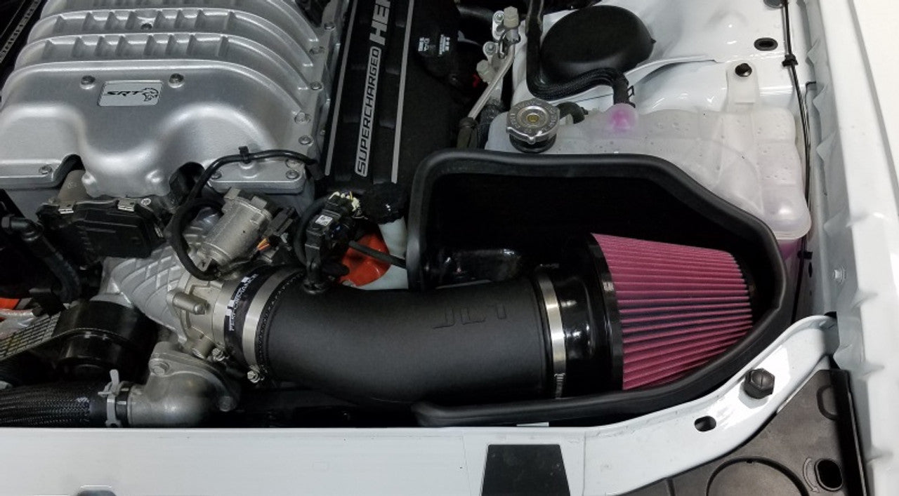 JLT Cold Air Intake Oiled Filter for 15-16 Challenger & Charger SRT Hellcat 6.2L HEMI